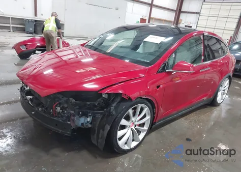 2016 Tesla Model X 75D/P100D/P90D from USA, damaged, VIN 5YJXCBE48GFS00780